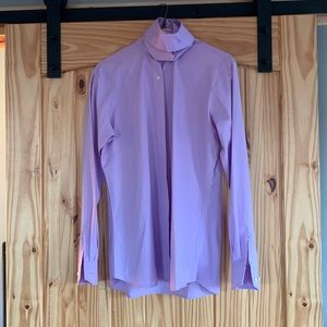 Lavender English riding show-shirt
